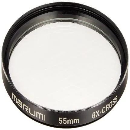 Marumi 55mm Crystal 6 X Cross Filter