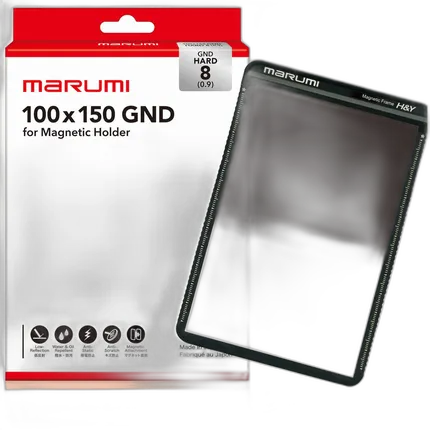 Marumi 100x150mm Magnetic Hard GND8 Filter