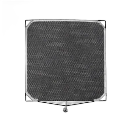 Matthews Black Double Scrim - 48 inX48 in