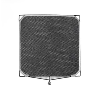 Matthews Black Double Scrim - 48 inX48 in 0