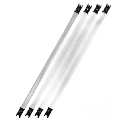 Nanlite PavoTube 30C 4FT RGBW LED Tube with Internal Battery 4 Light Kit