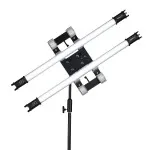 Nanlite PavoTube 15C 2FT RGBW LED Tube with Internal Battery 2 Light Kit 1