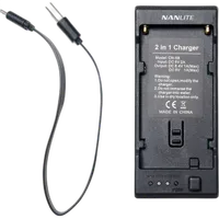 NanLite 2 in 1 Reciprical Battery Charger for NP-F Style Batteries 0