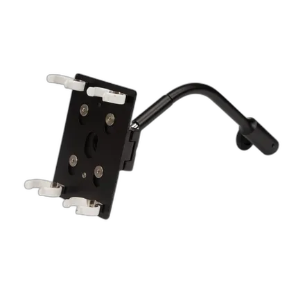 NanLite Pavotube Double Bank Fixture with Gooseneck and 5/8in Receiver
