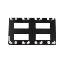 NanLite Pavotube Quad Bank Fixture with Gooseneck and 5/8in Reciever 0