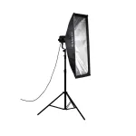 NanLite Asymmetrical Stripbank Softbox with Bowens Mount (18x43in) 4