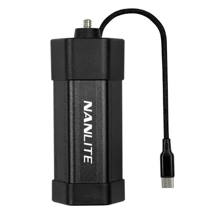 Nanlite Pavotube II 6C Battery Grip With USB-C Cable