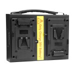 Nanlite Dual Bay 26V V-Mount Battery Charger