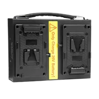 Nanlite Dual Bay 26V V-Mount Battery Charger 0