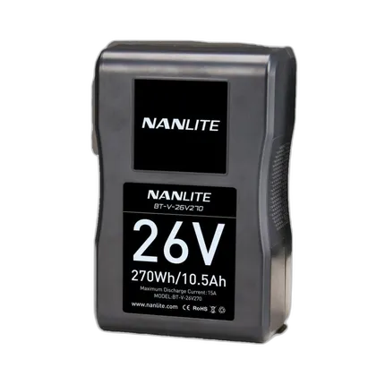 Nanlite 270Wh 26V V-Mount Lithium-Ion Battery