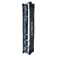 Nanlite Fabric Barndoors and Grid for PavoTube II 15X LED Tubes 3