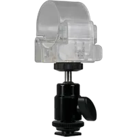 Nanlite Pavotube Transparent Polycarbonate Clip with Mini Ball Head 0
