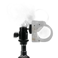 Nanlite Pavotube Transparent Polycarbonate Clip with Mini Ball Head 1