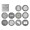 Nanlite Bowens Projection Attachment GOBO Set 1