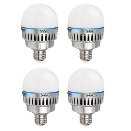 Nanlite PavoBulb 10C RGBWW LED Bulb 4 Light Kit