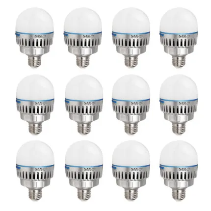 Nanlite PavoBulb 10C RGBWW LED Bulb 12 Light Kit