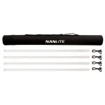 Nanlite PavoTube T8-7X RGBWW LED Pixel Tube 4 Light Kit 0