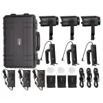 Nanlite Forza 60C RGBLAC LED Spotlight 3-Light Kit with Case 0