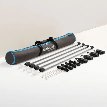 Nanlite PavoTube II 30C 4FT LED Tube - 4 Light Kit
