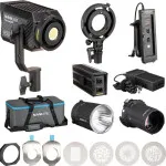 NANLITE Forza 60B II Bi-color LED Kit with Projection Attachment Kit 1