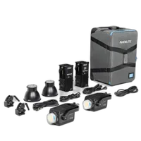 NANLITE Forza 500B II 2 Light Kit LED Spot Light with Trolley Case 1