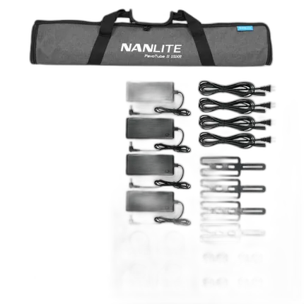 NANLITE PavoTube II 15XR 4 Light Kit - 2ft