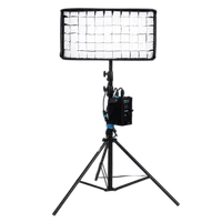 Nanlite PavoSlim 120C With Softbox Eggcrate  and  Lumenradio 1