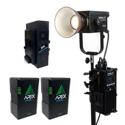 Nanlite Forza 500B II Spotlight V-Mount Bundle