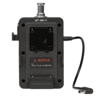 Nanlite V-Mount Battery Grip with DC Connector for Forza 60, FC-60B 3