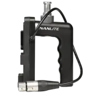Nanlite V-Mount Battery Grip w/4-Pin XLR Connector 2nd Generation 0