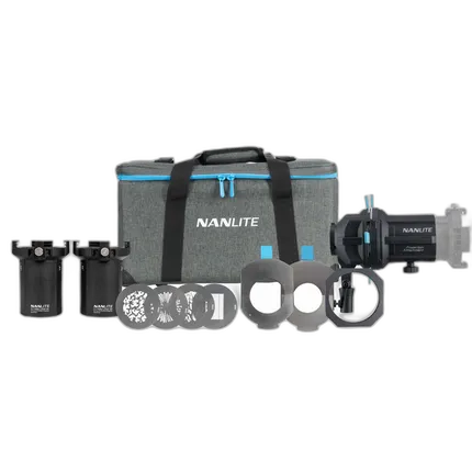 Nanlite FM-Mount Projection Attachment Kit with 19 and 36-Degree Lenses