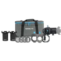 Nanlite FM-Mount Projection Attachment Kit with 19 and 36-Degree Lenses 0