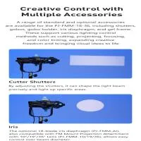 Nanlite FM Mount Projection Attachment 18-36 Degree 6