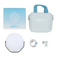 Nanlite miro 30C LED Full-color Round Panel Light(Midnight Blue) 5