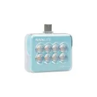 Nanlite Cookie-s Led Mini Light (Cyan Blue) - Square 1