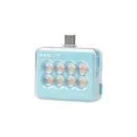 Nanlite Cookie-s Led Mini Light (Cyan Blue) - Square 7