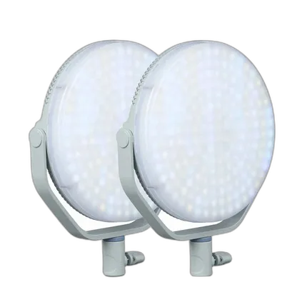 Nanlite Miro 60c 2-KIT LED Full-color Round Panel Light  (Mint Blue)