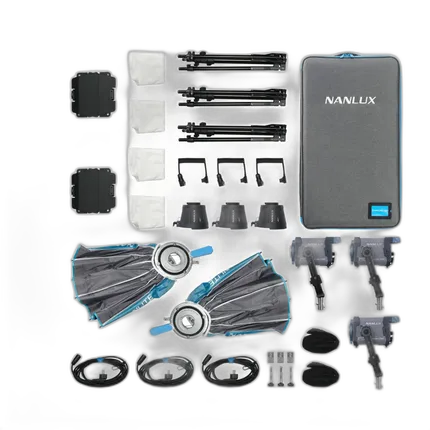 Nanlux Evoke 150C 3-Light Kit