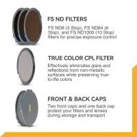 NiSi JetMag Pro Landscape ND Kit 67Mag Magnetic Filter Kit (67mm) 3