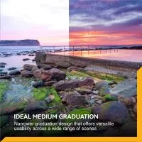 NiSi JetMag Pro Medium FS Graduated ND8 Magnetic Filter (82mm, 3-Stop) 2