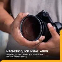NiSi JetMag Pro Medium FS Graduated ND8 Magnetic Filter (82mm, 3-Stop) 3