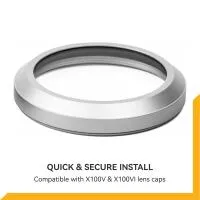 NiSi NC UV Filter II for FUJIFILM X100 Series Cameras (Silver) 2