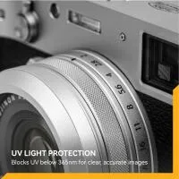 NiSi NC UV Filter II for FUJIFILM X100 Series Cameras (Black) 4