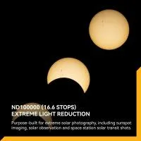 NiSi JetMag Pro 95MAG FS Solar UV/IR Cut ND Filter (95mm, 16.5-Stop) 1