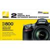 Nikon 2-year Extended Service Coverage for D800