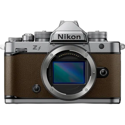 Nikon Zf Silver Body - Sepia Brown