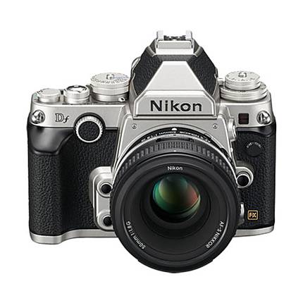 Verpersoonlijking gemiddelde Edelsteen Nikon Df 16.2 MP CMOS Digital Camera with 50mm f/1.8G Lens-Silver | Digital  SLR Cameras | Nikon at Unique Photo