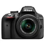 Nikon D3300 24.2 MP CMOS Digital Camera with AF-S 18-55mm VR II Lens-Black