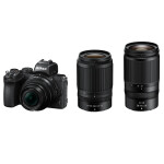 Nikon Z50 Mirrorless Digital Camera with 16-50mm, 50-250mm,  and  28-75mm Lenses