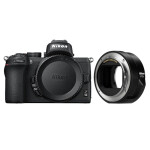 Nikon Z50 Mirrorless Digital Camera with FTZ II Adapter